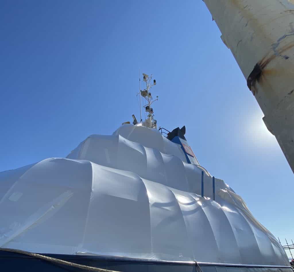 sandblasting MMA 1 | Sandblast Now - experience the Performance | The Boat Works