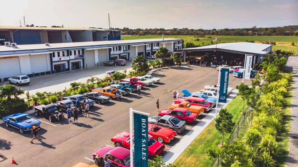 Espresso Twenty5 cafe Garage 25 Car musuem The Boat Works | Supercars Dock | The Boat Works