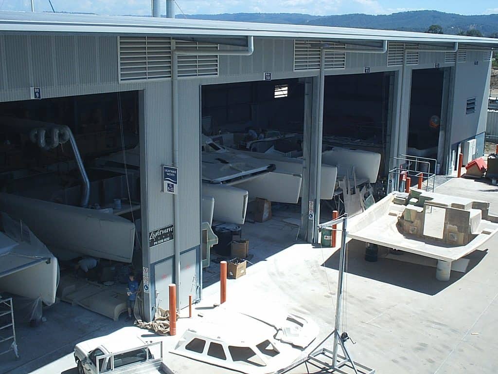 A long partnership Lightwave Yachts was a founding tenant at the Gold Coast Marine Centre now The Boat Works from 2003 – 2020 1 | Lightwave Yachts turns 30! | The Boat Works